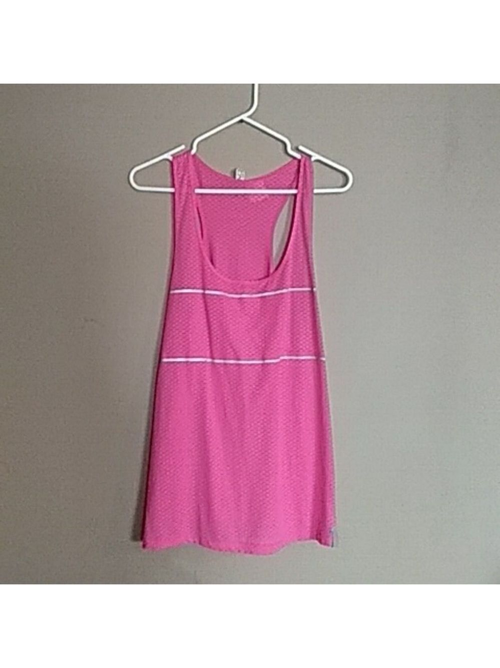 Under armor Pink tank top size large